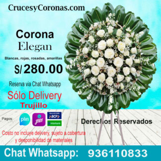 Corona de rosas