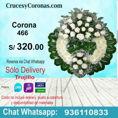 Corona  de rosas